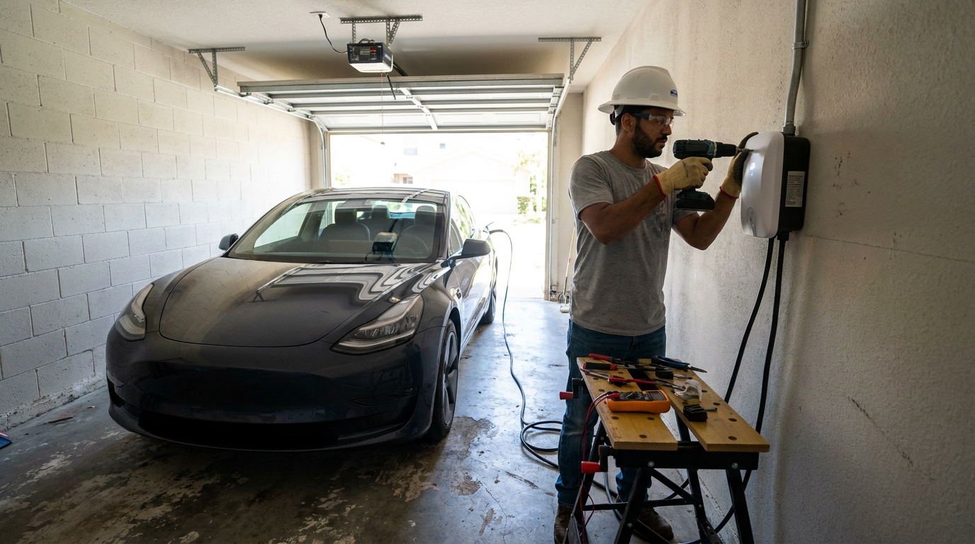 Instalacao de estacao de recarga em Anápolis‑GO