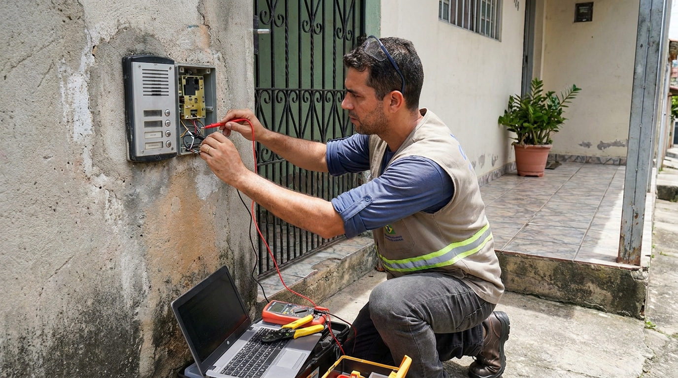 Reparo de interfone em Anápolis‑GO